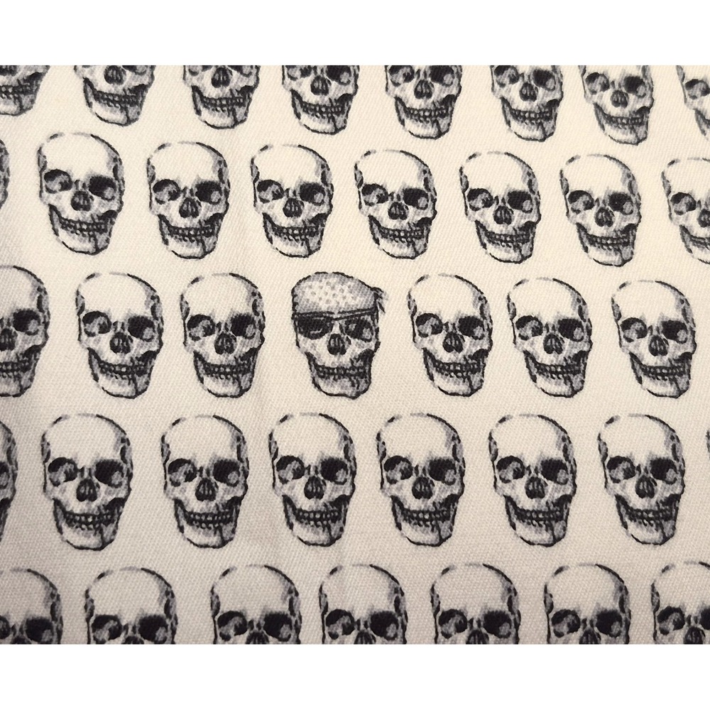RLX Men's Skull Pirate? Size 36 Golf Shorts White Black Ralph Lauren 10" length